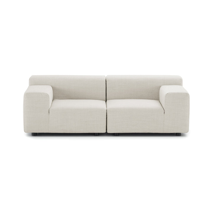 Plastics Outdoor 2-seater Sofa Outdoor Sofas Kartell White