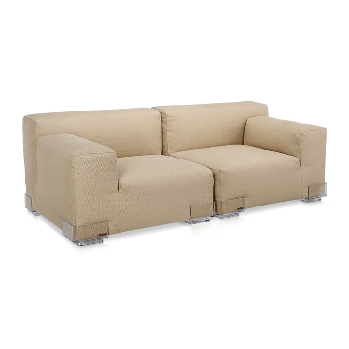 Plastics Duo 2 Seater Sofa Sofas Kartell Dove Small: 69.4 in width
