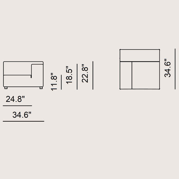 Plastics Outdoor Liberty 2-Seater Sofa Outdoor Sofas Kartell