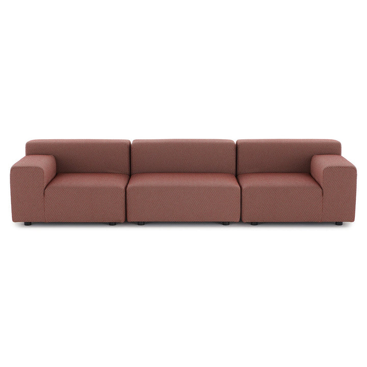 Plastics Outdoor Liberty 3-Seater Sofa Outdoor Sofas Kartell Tamba Rust