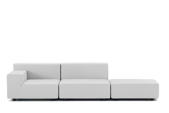 Plastics Tech Sectional Sofa with Peninsula Sectionals Kartell