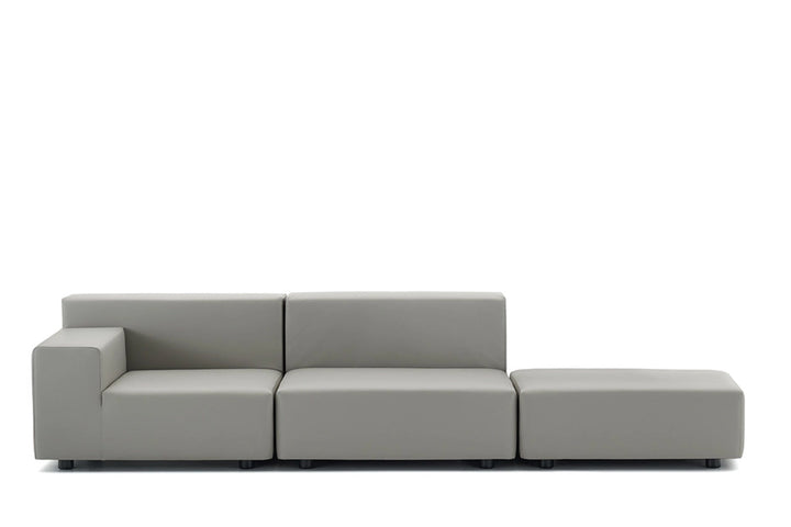 Plastics Tech Sectional Sofa with Peninsula Sectionals Kartell