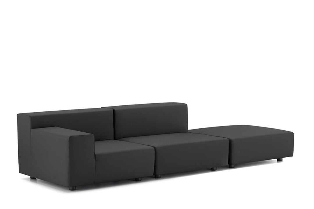 Plastics Tech Sectional Sofa with Peninsula Sectionals Kartell