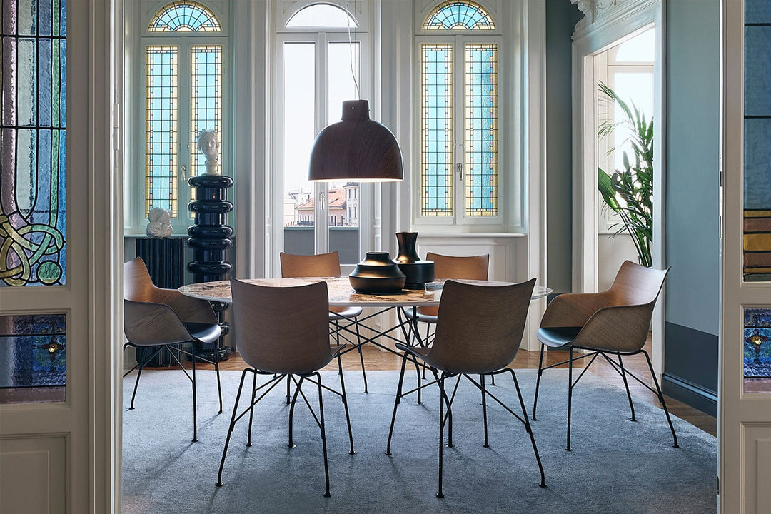 Q/Wood Dining Chair Dining Chairs Kartell