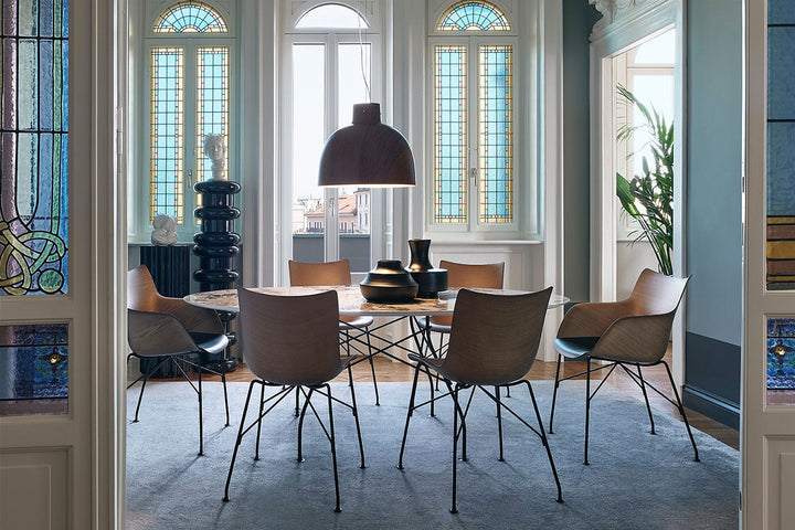 Q/Wood Dining Chair Dining Chairs Kartell
