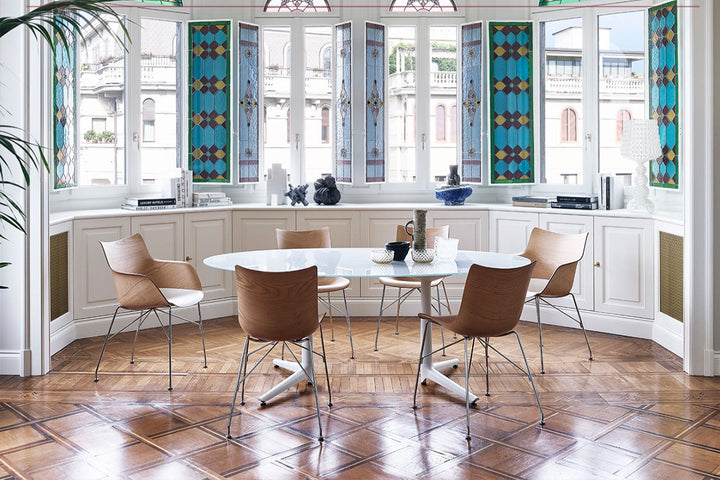 Q/Wood Dining Chair Dining Chairs Kartell