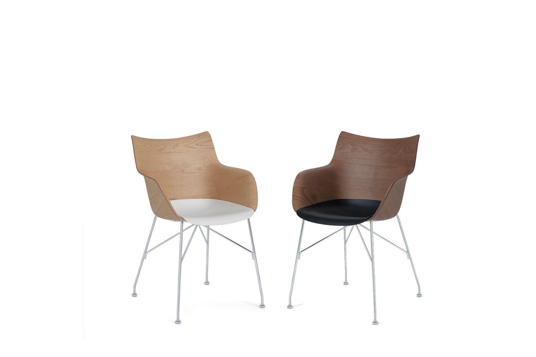 Q/Wood Dining Chair Dining Chairs Kartell