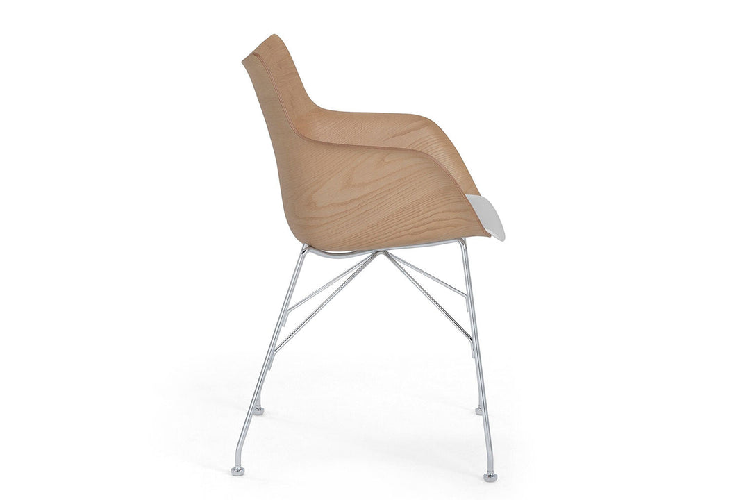 Q/Wood Dining Chair Dining Chairs Kartell