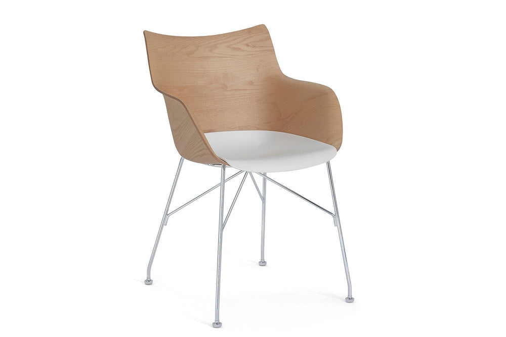 Q/Wood Dining Chair Dining Chairs Kartell