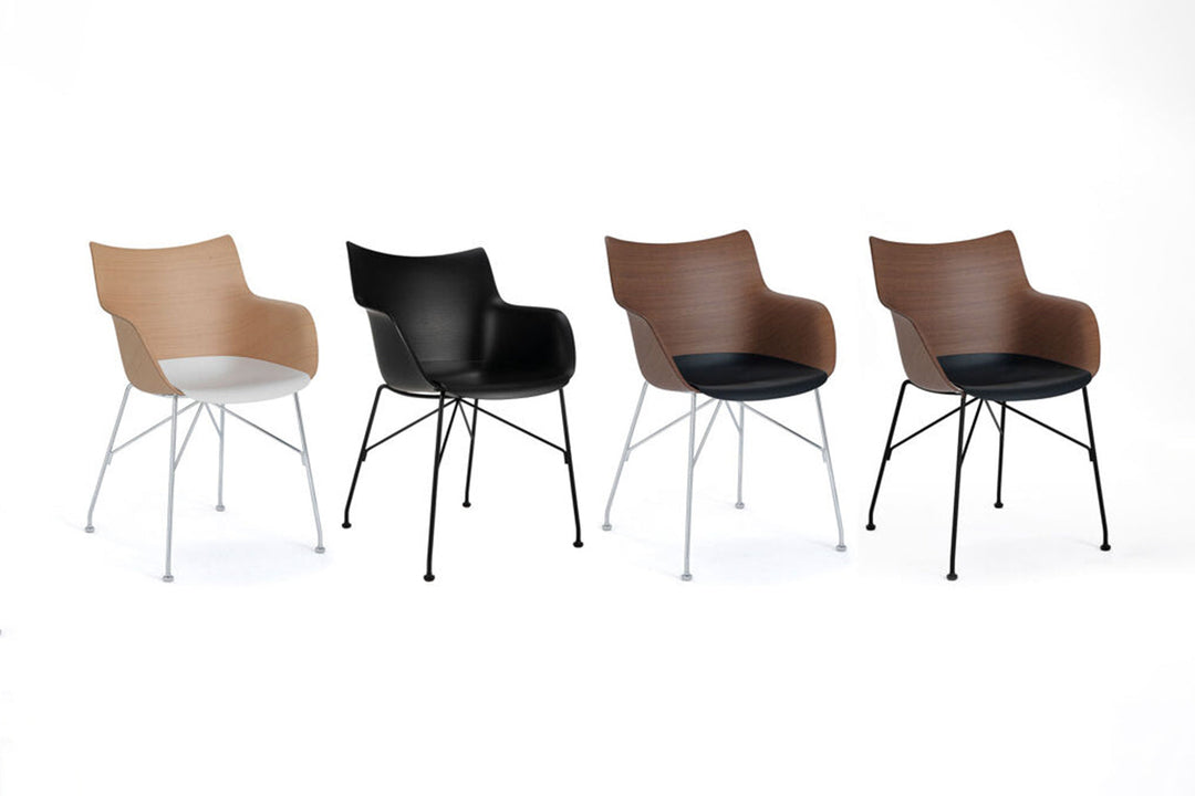 Q/Wood Dining Chair Dining Chairs Kartell