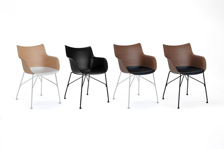 Q/Wood Dining Chair Dining Chairs Kartell