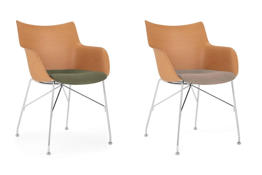 Q/Wood Dining Chair Dining Chairs Kartell