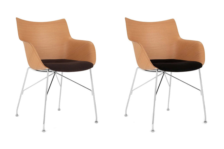 Q/Wood Dining Chair Dining Chairs Kartell