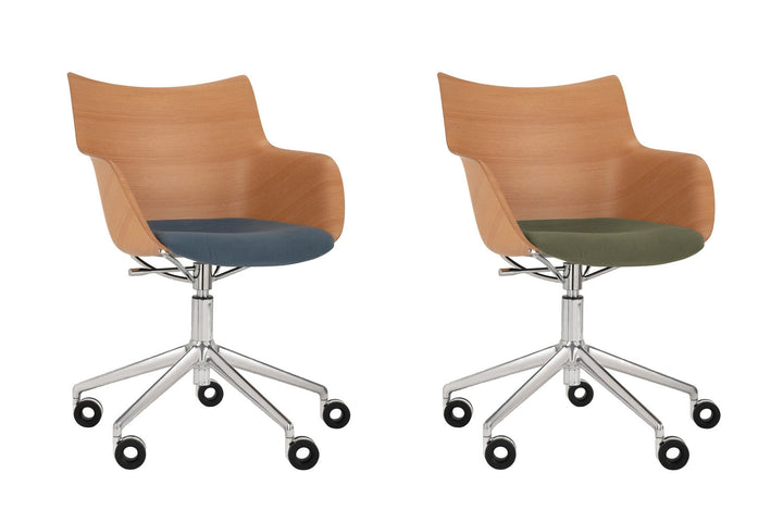 Q/Wood Office Chair Office Chairs Kartell