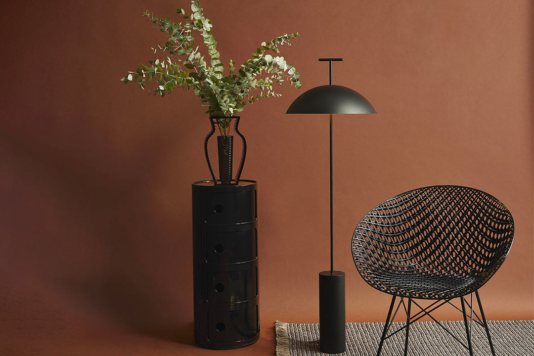 Shine Vase Vases + Planters Kartell