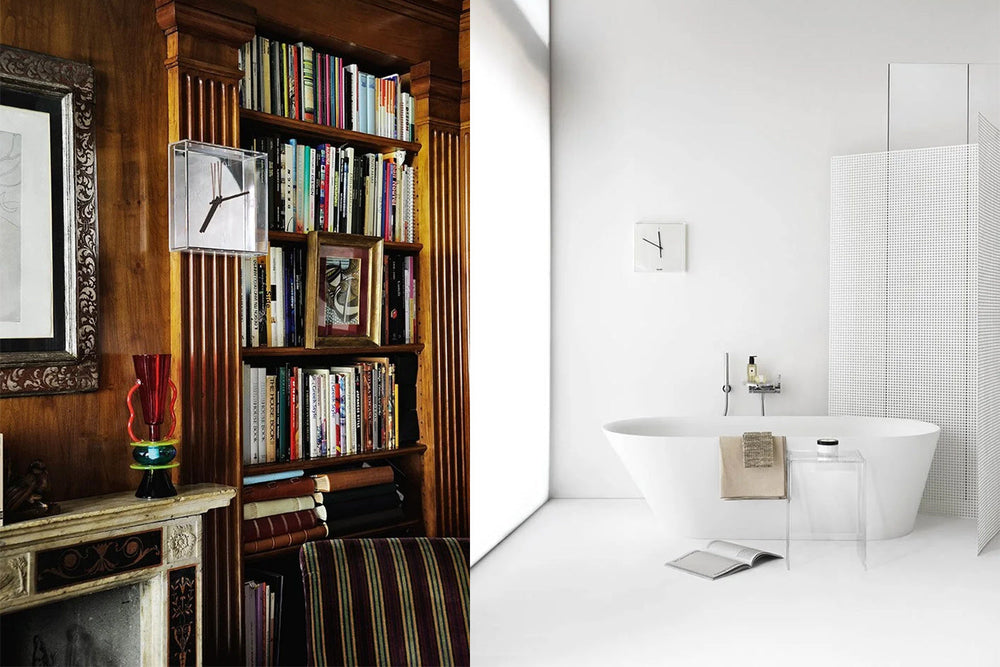 Tic&Tac Clock Quickship Clocks Kartell