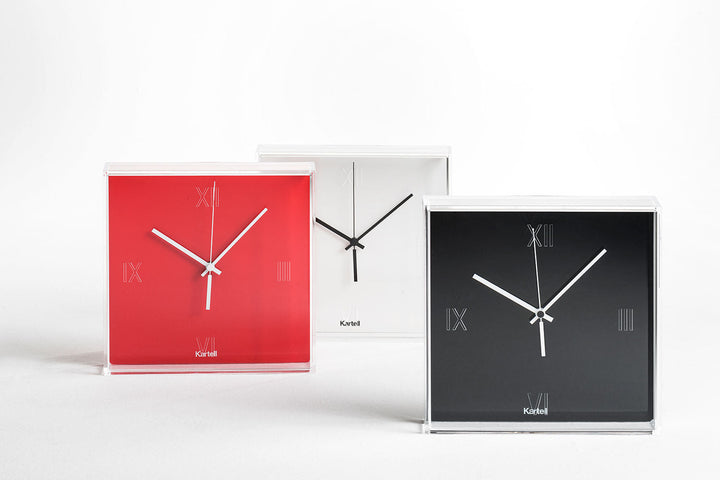 Tic&Tac Clock Quickship Clocks Kartell