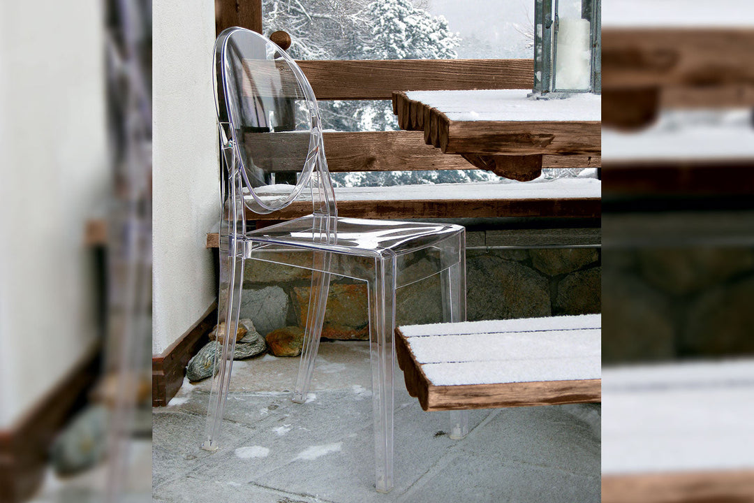 Victoria Ghost Dining Chair (Set of 2) Quickship Dining Chairs Kartell