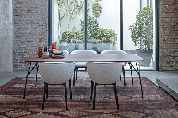 Viscount of Wood Dining Table Dining Tables Kartell