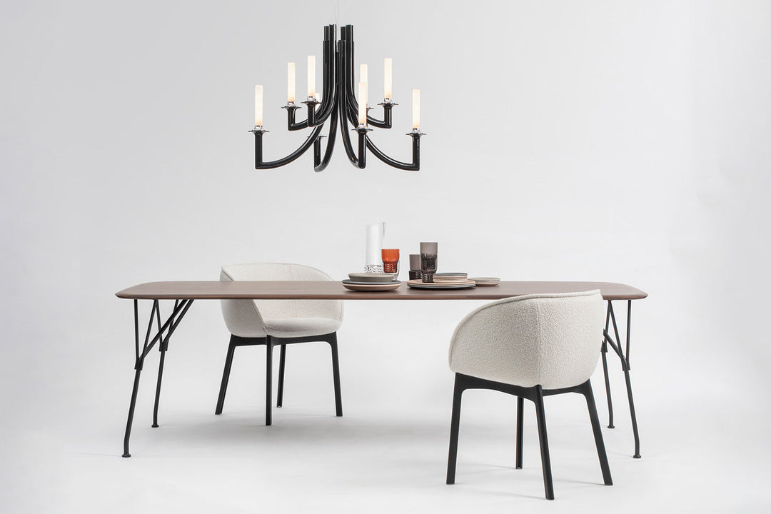 Viscount of Wood Dining Table Dining Tables Kartell