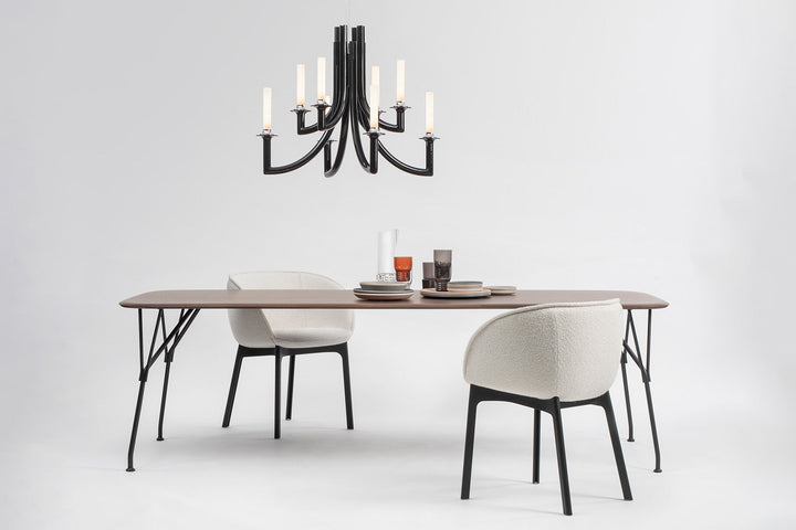 Viscount of Wood Dining Table Dining Tables Kartell
