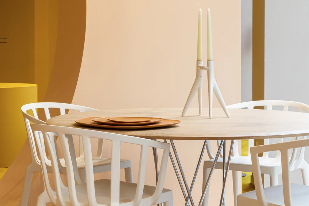 Viscount of Wood Round Kitchen Table Kitchen Tables Kartell