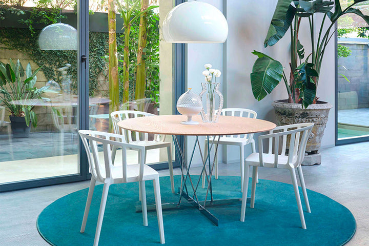 Viscount of Wood Round Kitchen Table Kitchen Tables Kartell