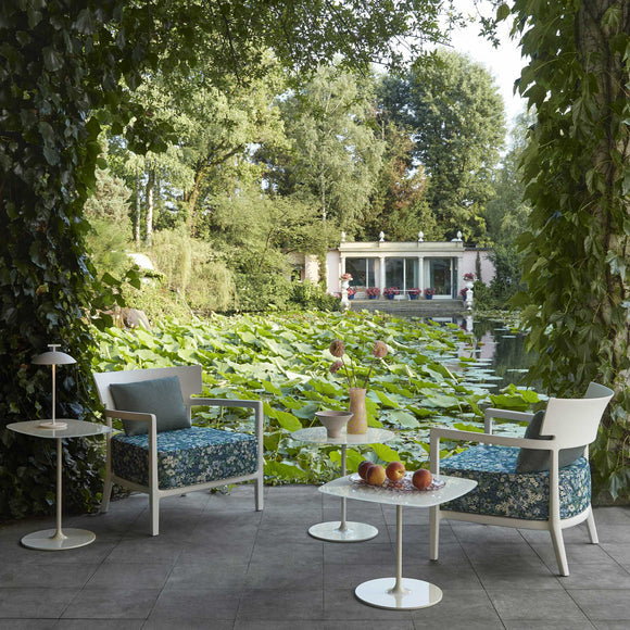 Cara Mat Outdoor Liberty Armchair Outdoor Chairs Kartell