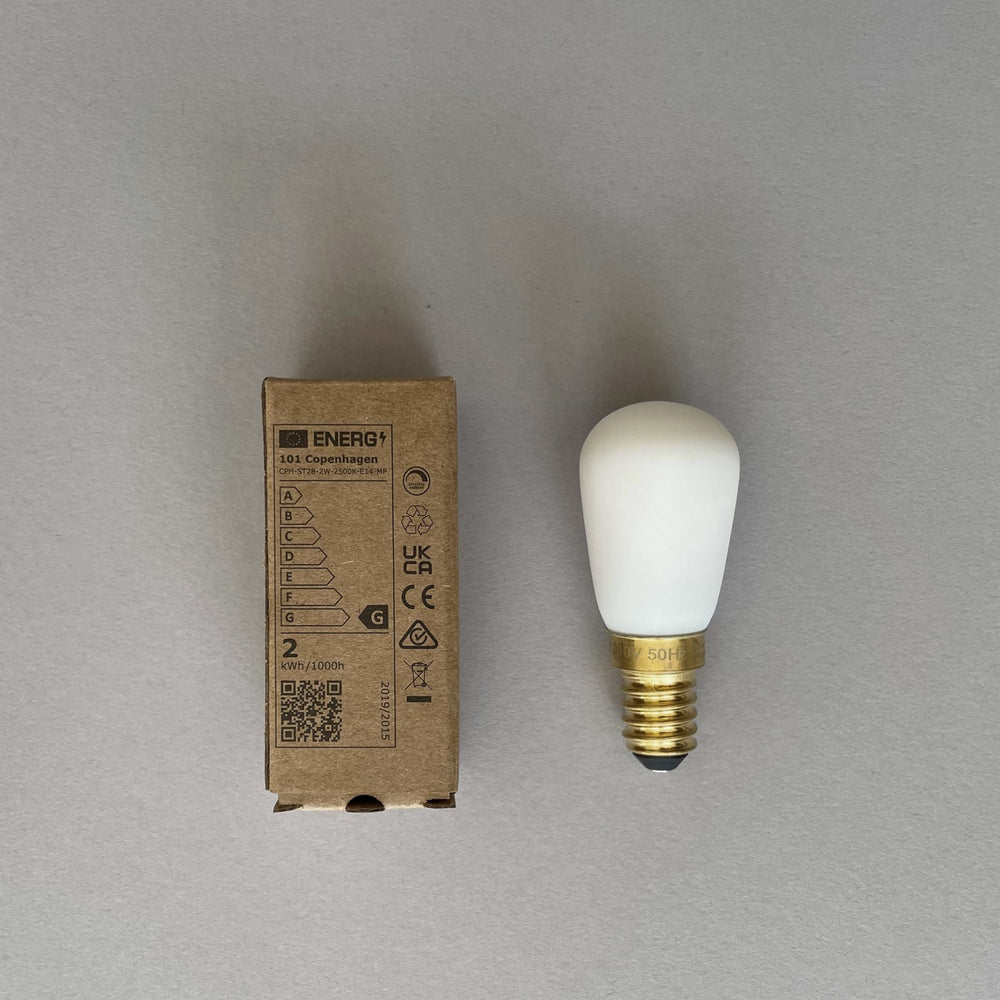 Pygmy - Matt Porcelain - E12 - V120 bulb 101 Copenhagen