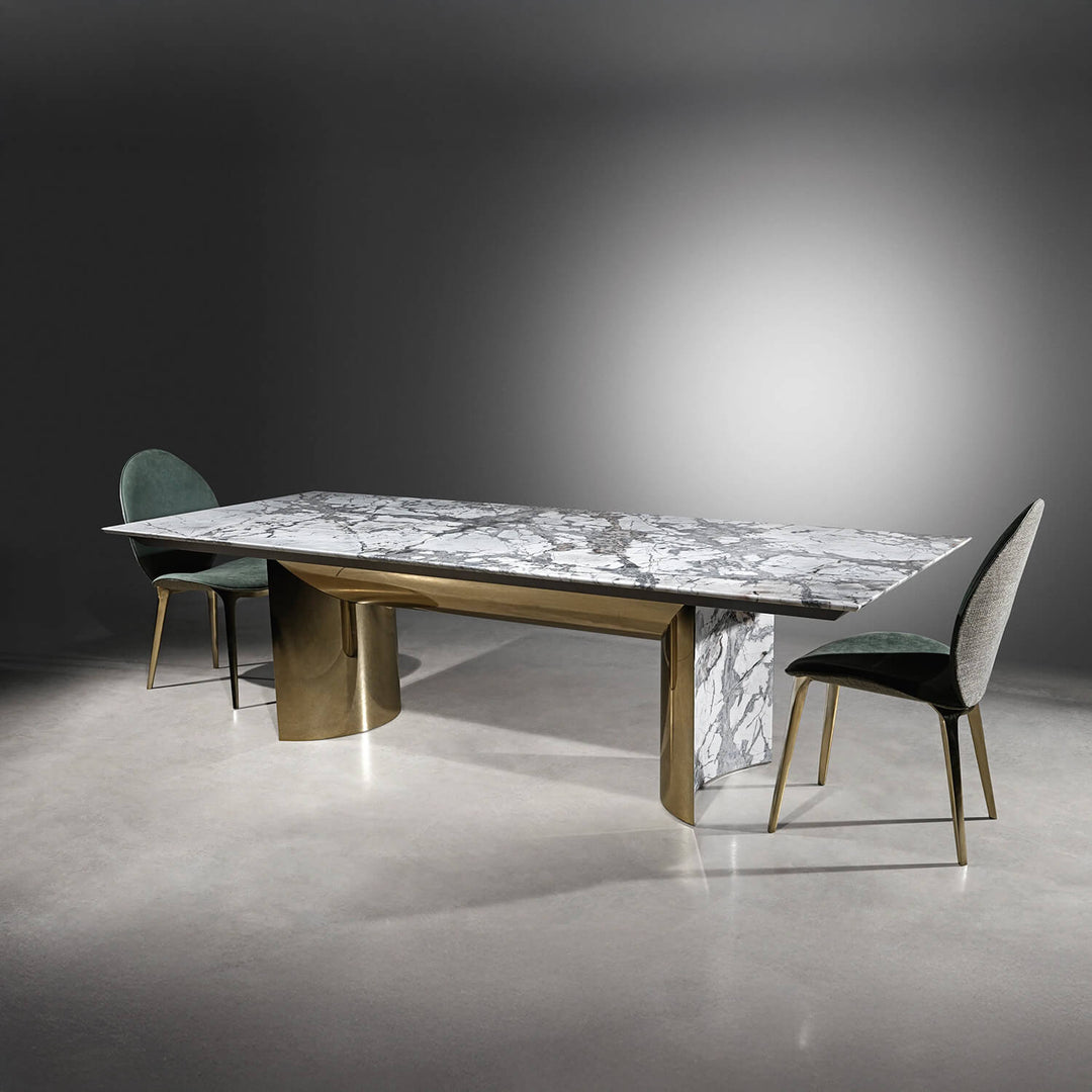 Kerwan Marble Table Fixed Tables Visionnaire