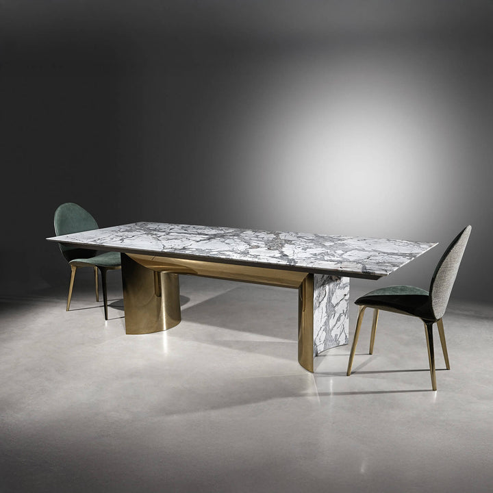 Kerwan Marble Table Fixed Tables Visionnaire