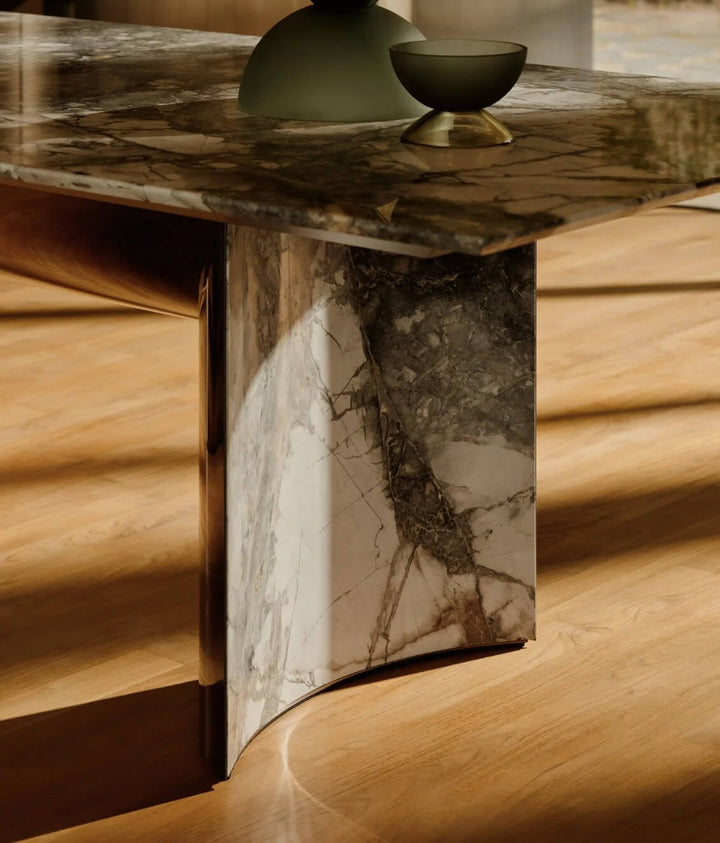 Kerwan Marble Table Fixed Tables Visionnaire