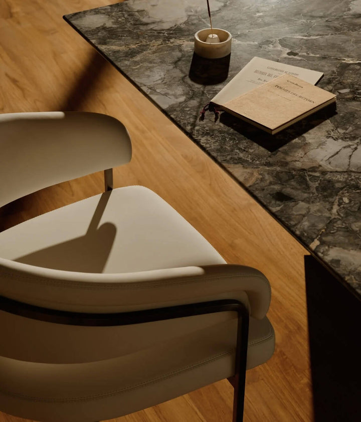 Kerwan Marble Table Fixed Tables Visionnaire