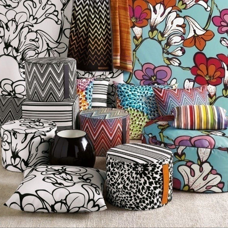 KEW_OUTDOOR CYLINDER Pouf Missoni Home   