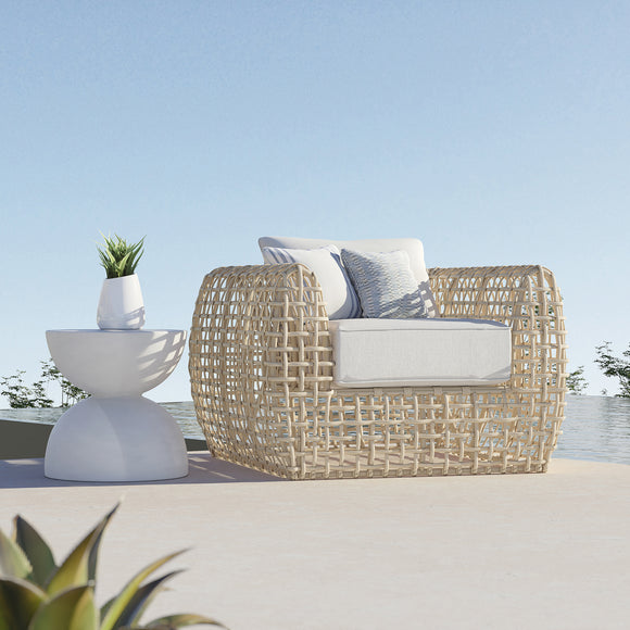 Kiawah Club Chair Outdoor Chairs Azzurro Living