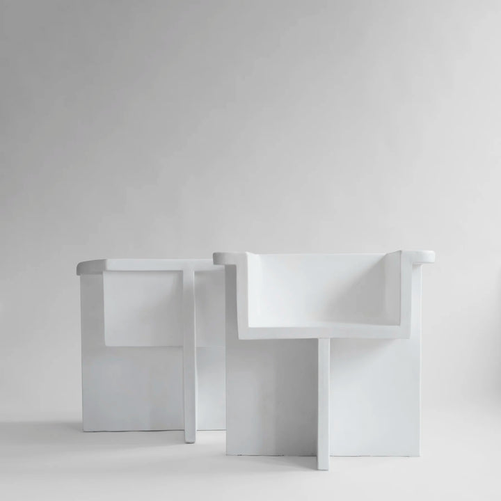 Brutus Lounge Chair - Bone White Chairs 101 Copenhagen   