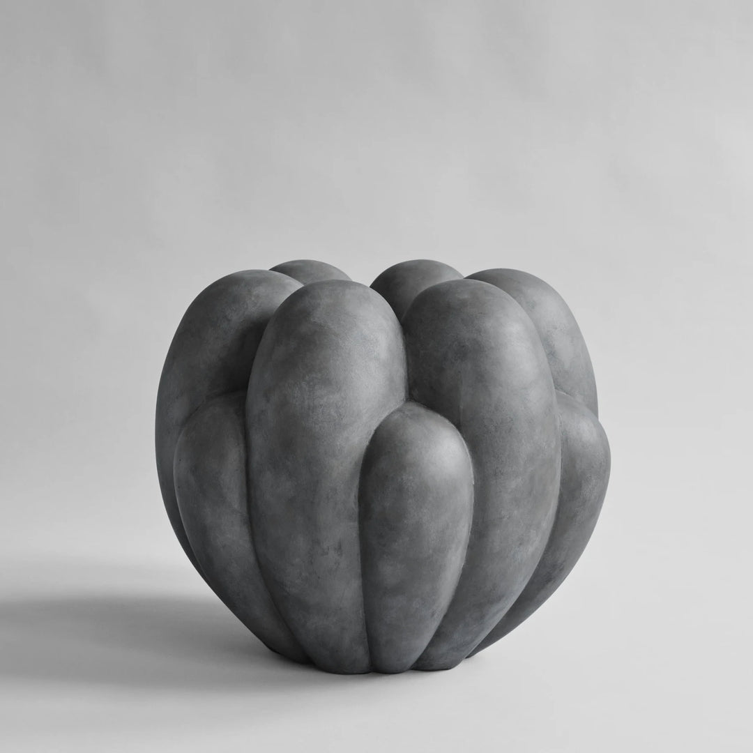 Bloom Vase, Big - Dark Grey Vases 101 Copenhagen   