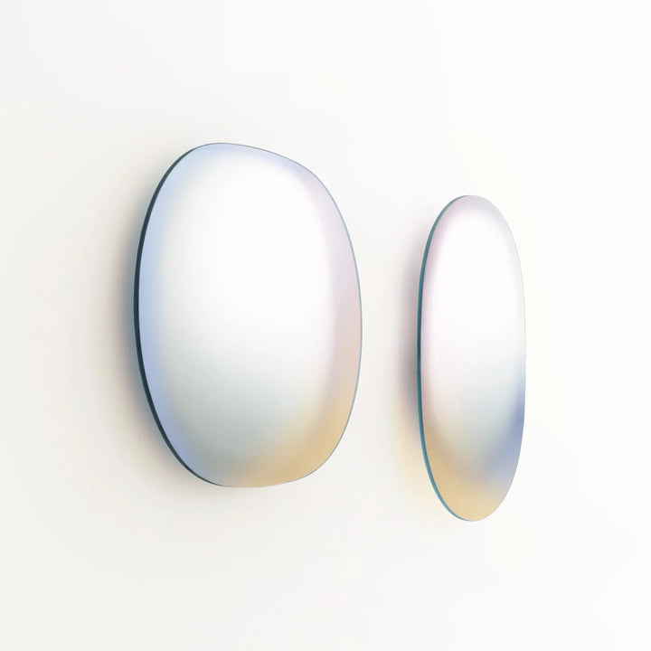 Shimmer Specchi Wall mirror Mirror Glas Italia SHS01: L 39.4" x P 1.1" xH 31.5" Without light In Stock (SHS05)