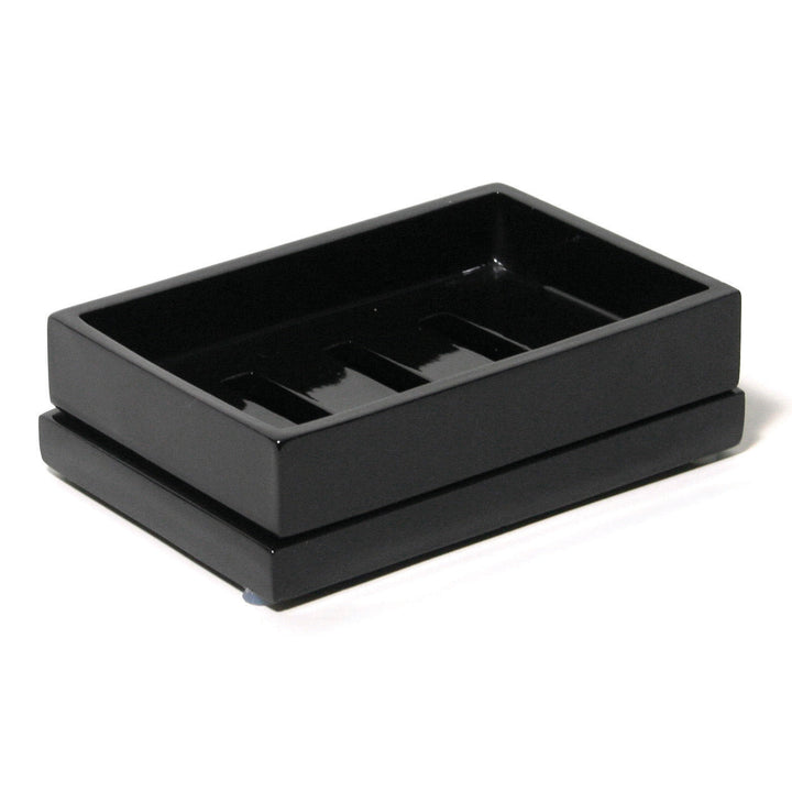 Lacquer Soap Dish Jonathan Adler Black