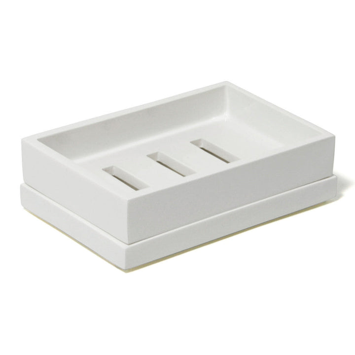Lacquer Soap Dish Jonathan Adler White