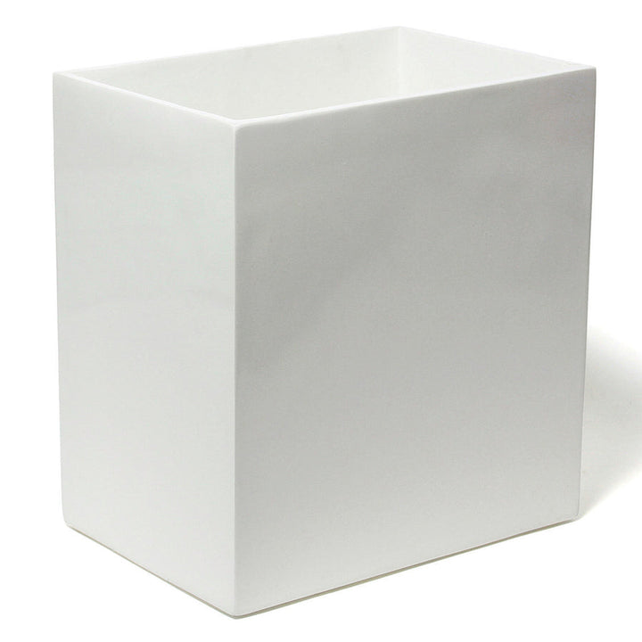 Lacquer Wastebasket Jonathan Adler White