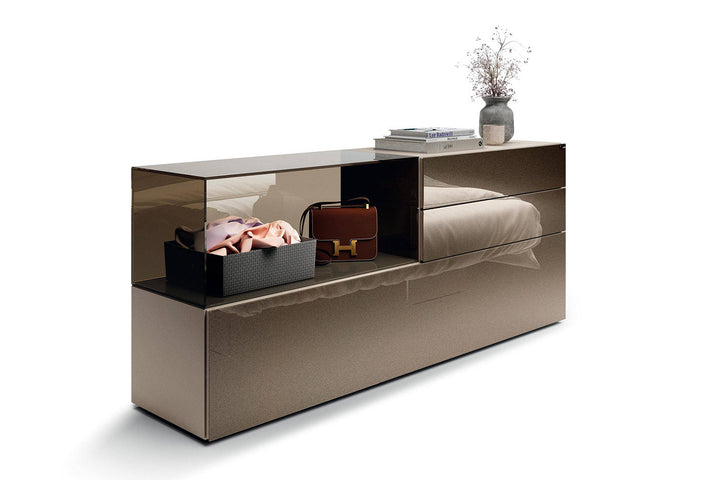 36e8 2137 Glass Dresser Dressers Lago