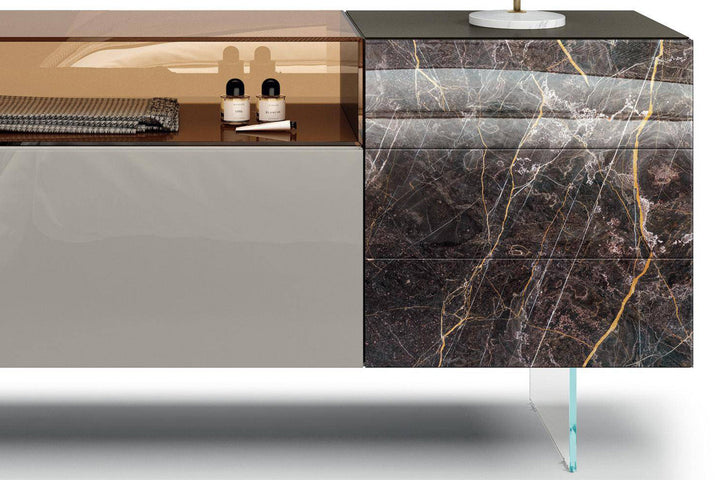 36e8 2623 Glass Dresser Dressers Lago