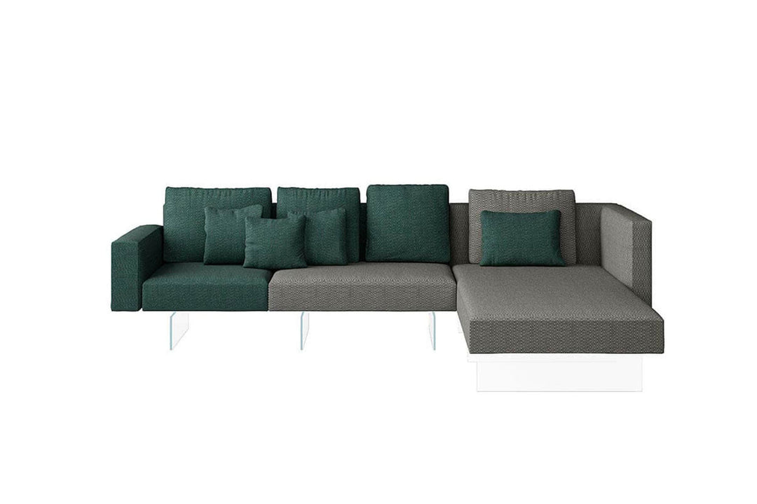 Air 0816 Sectional Sofa with Chaise Sectionals Lago
