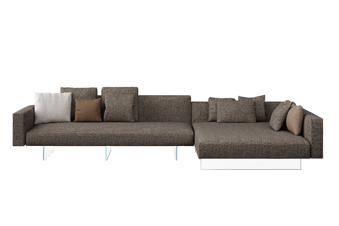 Air 0818 Sectional Sofa with Chaise Sectionals Lago