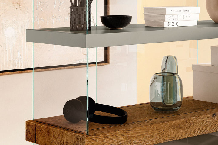 Air 1912 Bookshelf with Desk Bookshelves Lago