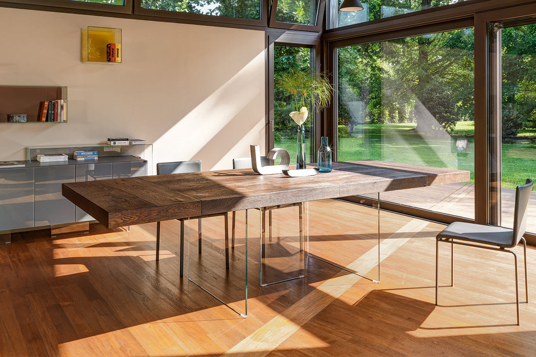 Air Extension Wood Dining Table Dining Tables Lago