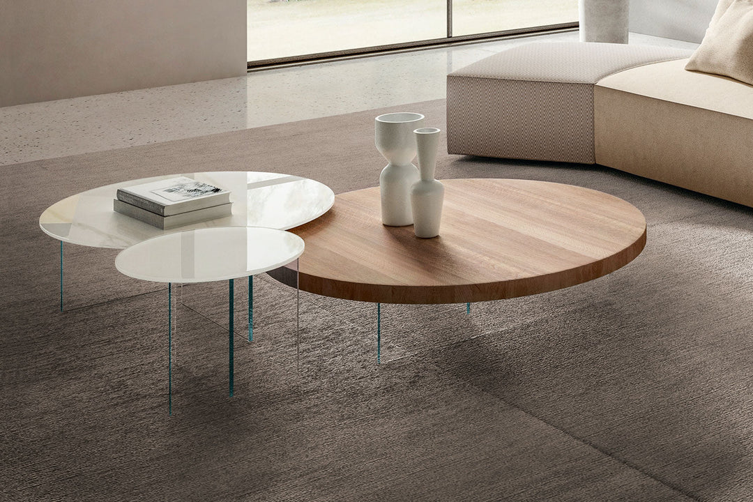Air Round Wood Coffee Table Coffee Tables Lago