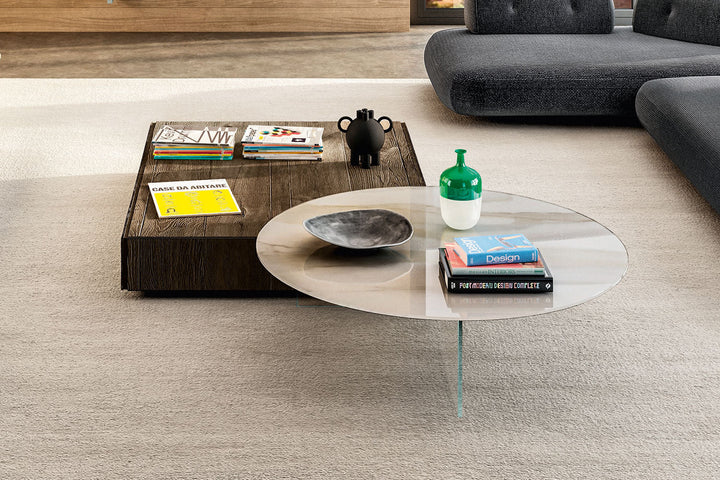 Air Round Xglass Coffee Table Coffee Tables Lago
