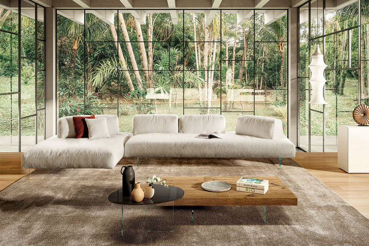 Air Soft Free 1916 Sectional Sofa with Chaise Sectionals Lago